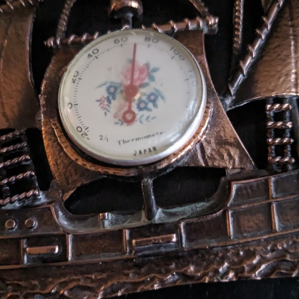Vintage mini wall New York thermostat made in JAPAN - Picture 2 of 4